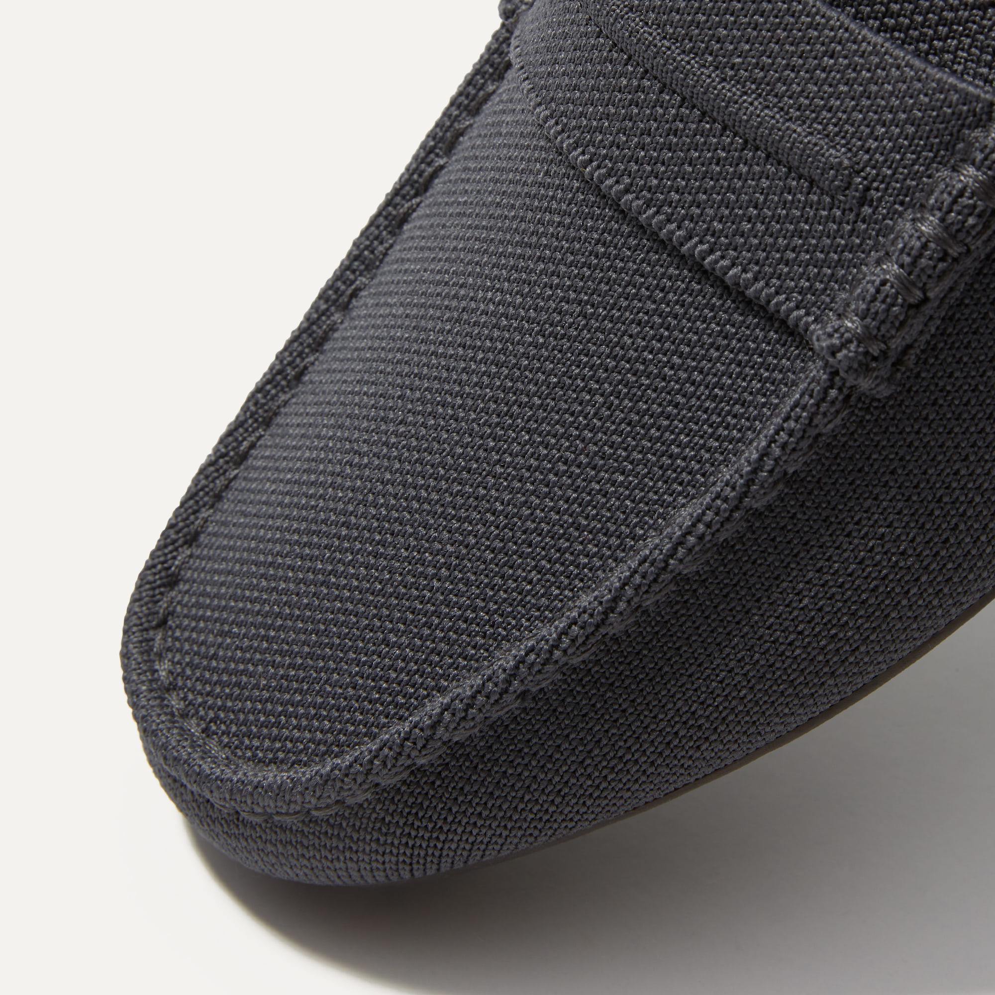 Premium Men's Driving Loafers in Graphite Grey - Comfortable Slip-On Shoes for Casual Wear & Driving | Perfect for Business Casual, Travel & Everyday Use