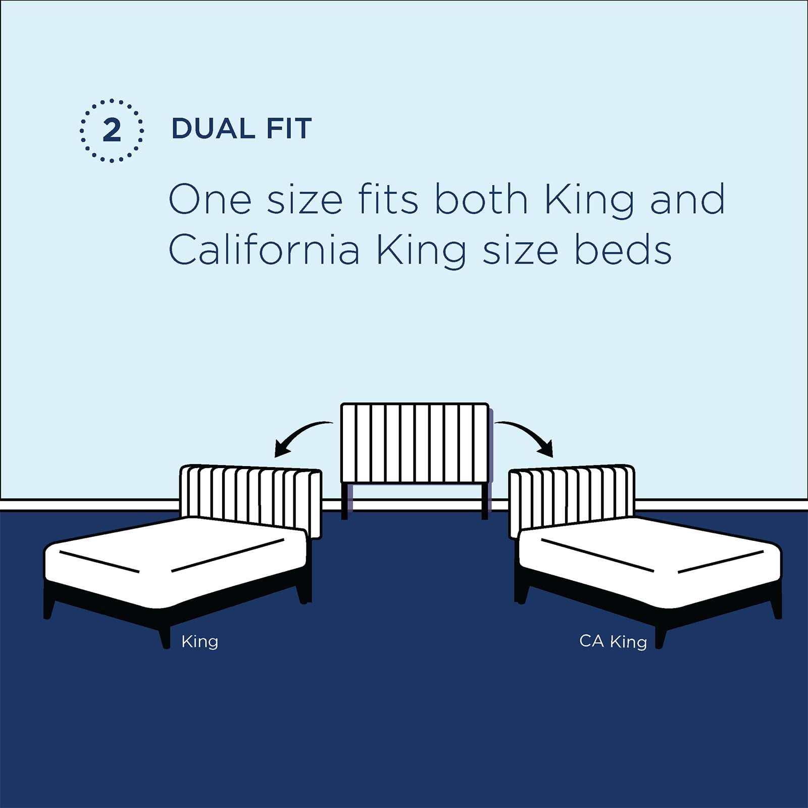 Alyson Angular Channel Tufted Performance Velvet California King Headboard - Modern Upholstered Bed Frame for Master Bedroom Decor