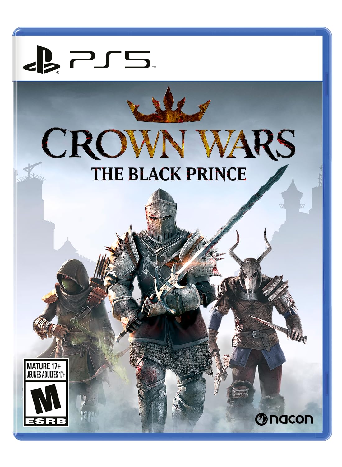 Crown Wars: The Black Prince - PS5 Game | Medieval Strategy RPG | Epic Battles & Intrigue | Perfect for Fans of Historical & Tactical Games