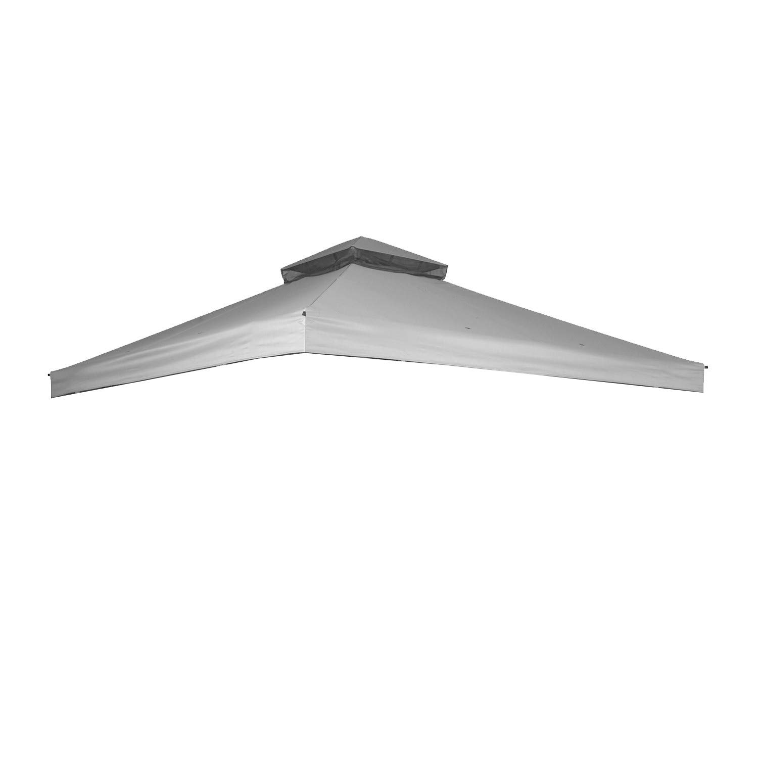 Mainstays 2020 Easy Assembly Gazebo Replacement Canopy - Riplock 350 Waterproof Fabric for Outdoor Patio, Garden & Backyard Shelter