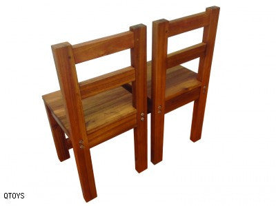 Premium Acacia Wood Dining Chair - Sturdy & Elegant for Home, Restaurant, or Office Use