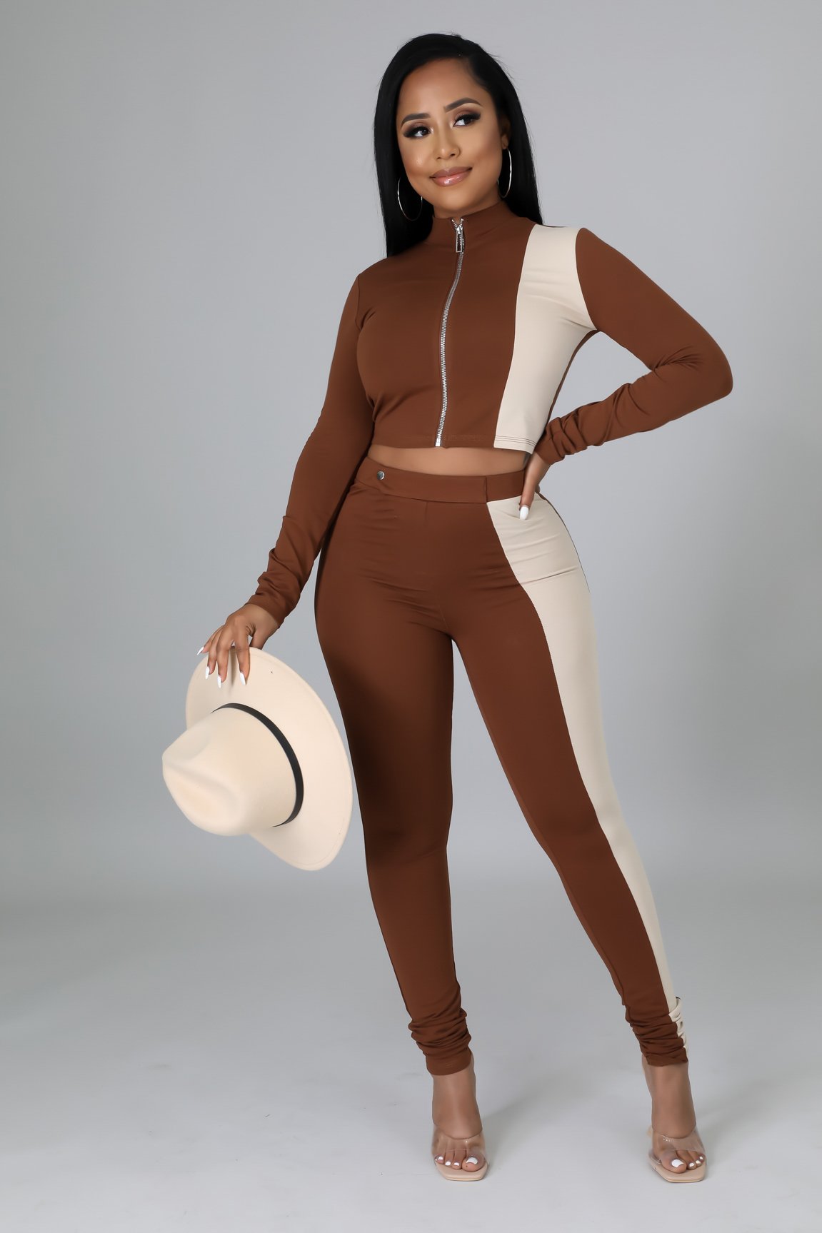 Leena Women's 2 Piece Outfit Set - Casual Summer Tops & Shorts Matching Set for Beach, Vacation & Streetwear Fashion