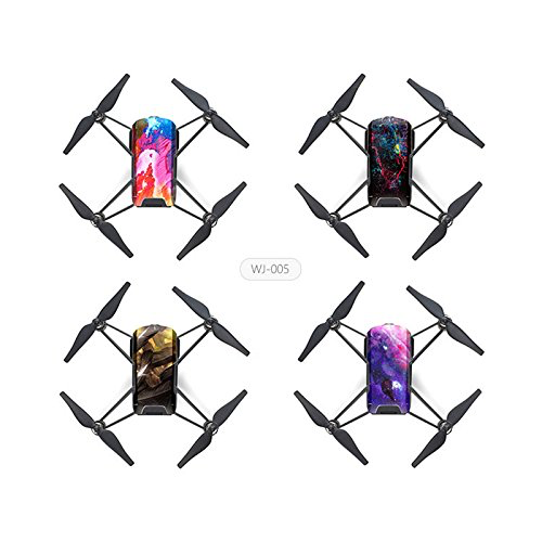 PGYTECH Protective Skin Cover for DJI TELLO Drone (4-Pack) - WJ 005 | Durable Scratch Protection for Indoor & Outdoor Flying