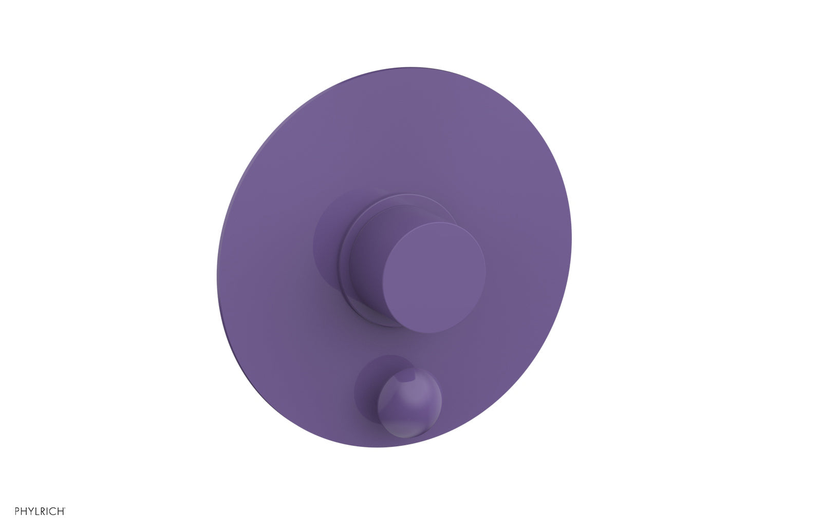 BASIC II Pressure Balance Shower Plate with Diverter and Handle Trim Set 4 197 - Perfect for Bathroom Renovation & Modern Home Upgrade