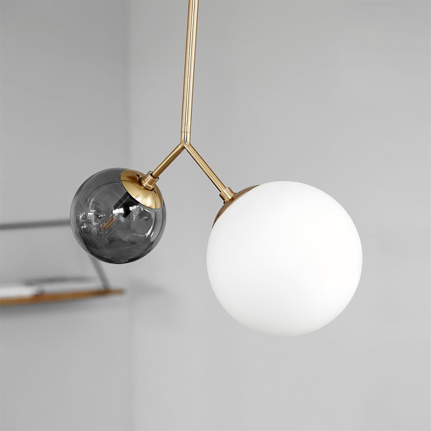 Twis Pendant Lamp - Modern Scandinavian Hanging Light Fixture for Dining Room, Kitchen Island & Bedroom Decor