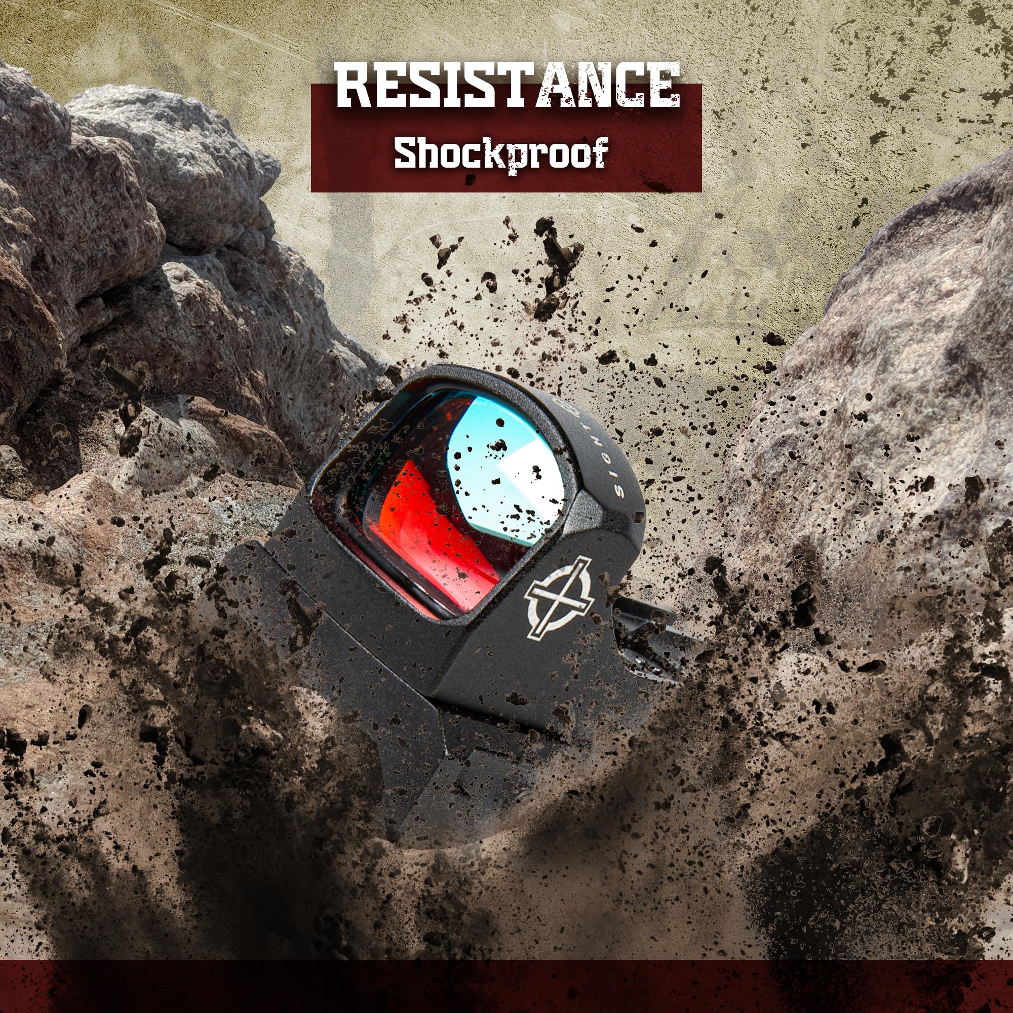 Sightmark Mini Shot A-Spec Reflex Sight - Red Dot Sight for Pistols & Rifles | Quick Target Acquisition | Hunting, Shooting Range & Home Defense Optics
