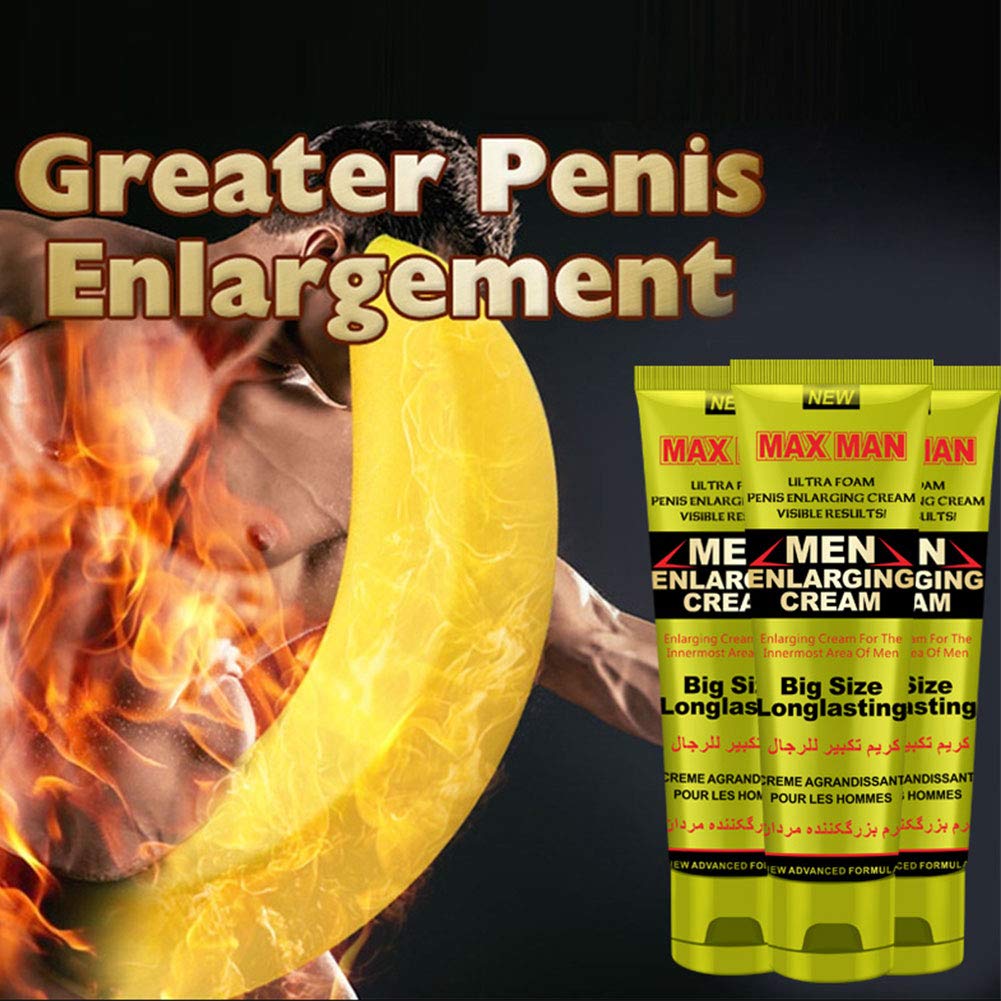 **Men's Sexual Enhancement Massage Oil - Erection Cream for Penis Growth, Longer & Thicker, Energy Boost, Performance & Strength, Delay Care Essential Oil (Cream) - Perfect for Couples' Intimacy & Sensual Massage**