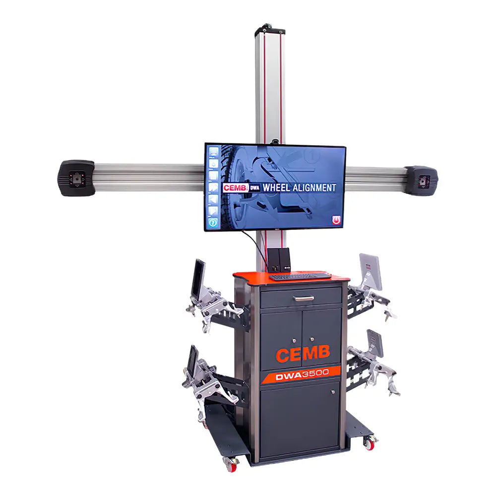 Cemb DWA3500 3D HD Wheel Alignment System - Professional Auto Wheel Alignment Machine for Cars & Trucks | Perfect for Auto Repair Shops, Garages & Mechanics