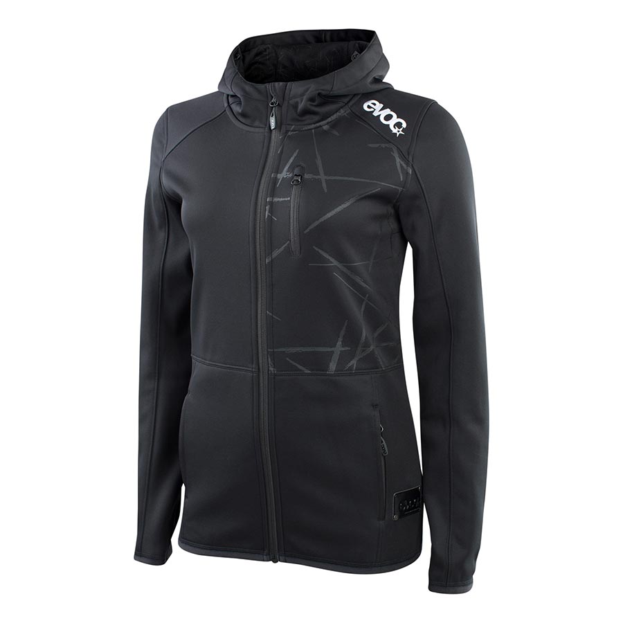 EVOC Women's Hooded Jacket - Lightweight Waterproof Windbreaker for Outdoor Hiking, Running & Travel - Perfect for Fall & Winter Adventures