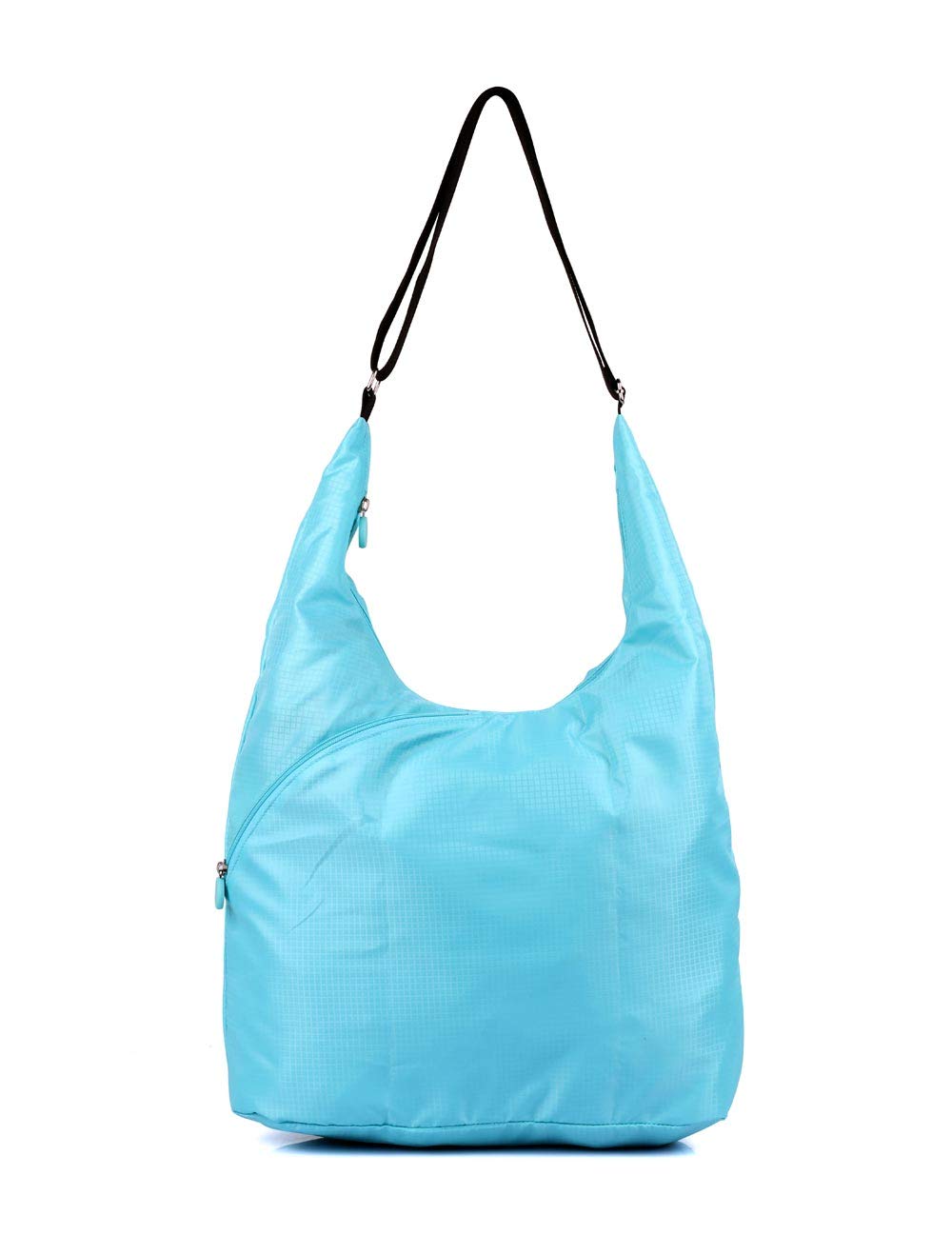 Foldable Travel Hobo Crossbody Bag - Packable & Lightweight for Women, Blue | Perfect for Commuting, Shopping & Weekend Getaways