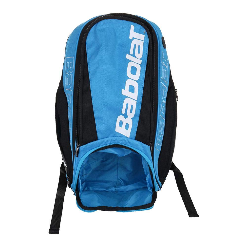 Babolat Pure Backpack Tennis Bag - Lightweight Durable Blue Sports Backpack for Men & Women | Perfect for Tennis, Gym, Travel & School