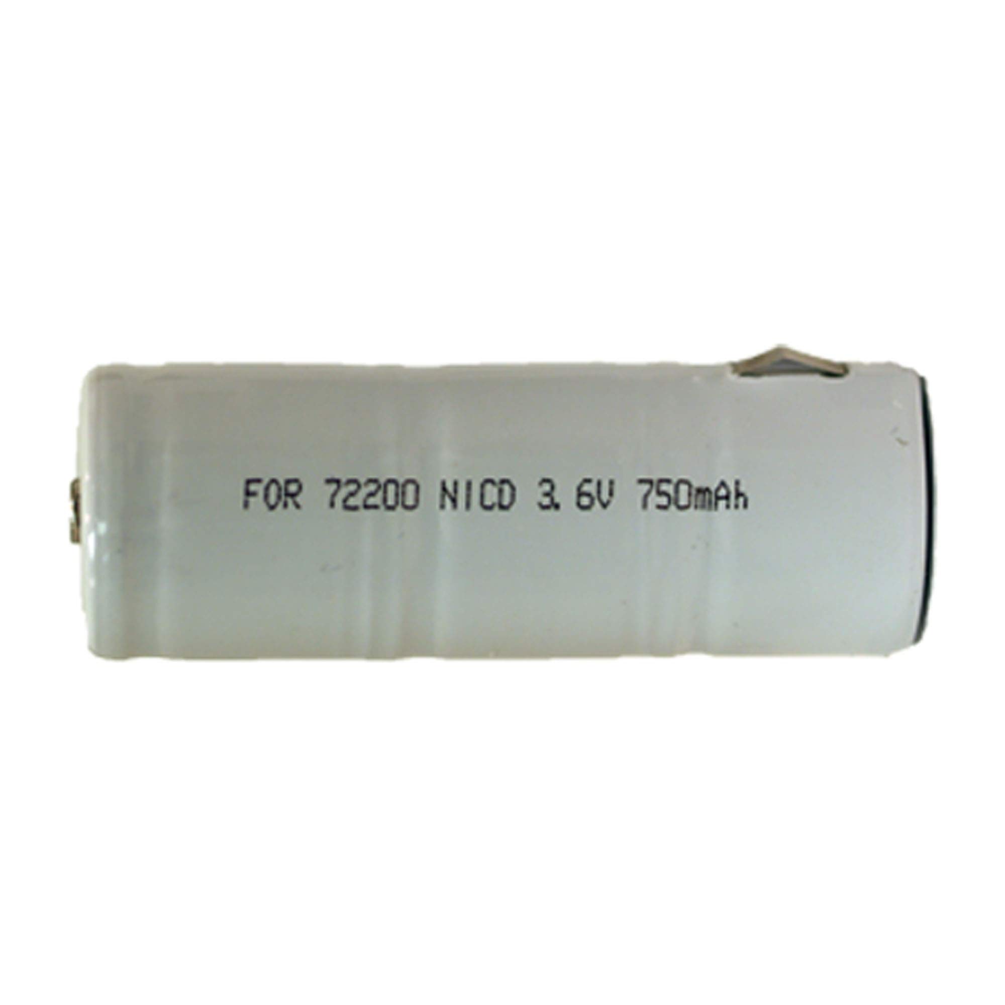 DUSLAN 72200 Replacement 2-Pack 3.5V NiCd Medical Batteries for Welch Allyn Otoscope Handles - Long-Lasting Power for Medical Exams & Home Healthcare Use