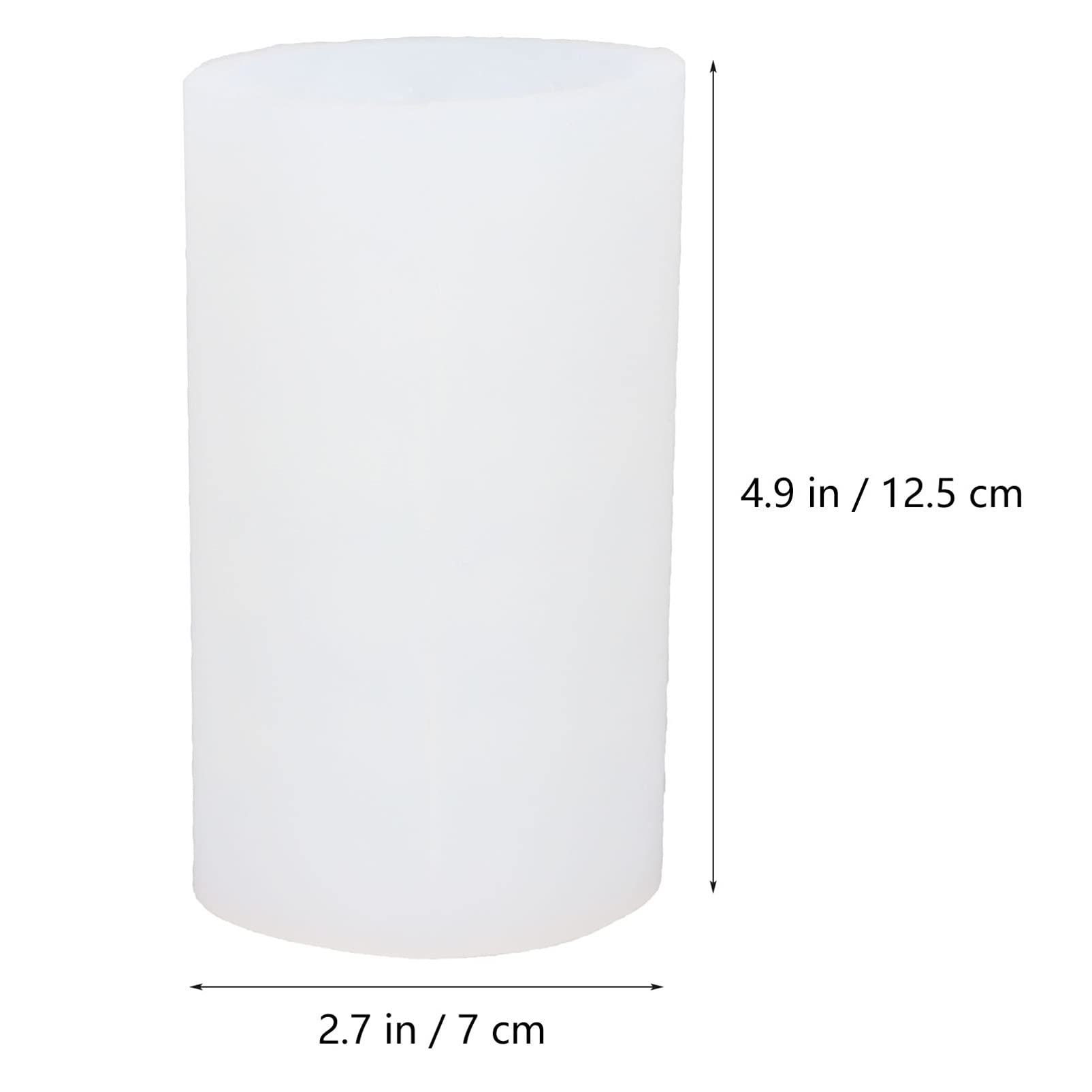 Geometric Silicone Cylinder Candle Molds for DIY Epoxy Resin Casting - Perfect for Making Candles, Soaps, Flower Specimens & Craft Projects - Ideal for Home Decor, Wedding Centerpieces & DIY Gift Making