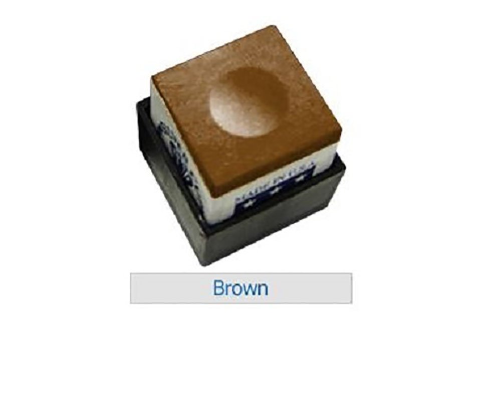 Premium Silver Cup Pool Cue Chalk - Brown (12 Dozen) - High Grip Billiard Chalk for Professional & Recreational Players - Perfect for Pool Halls, Home Game Rooms & Tournament Play