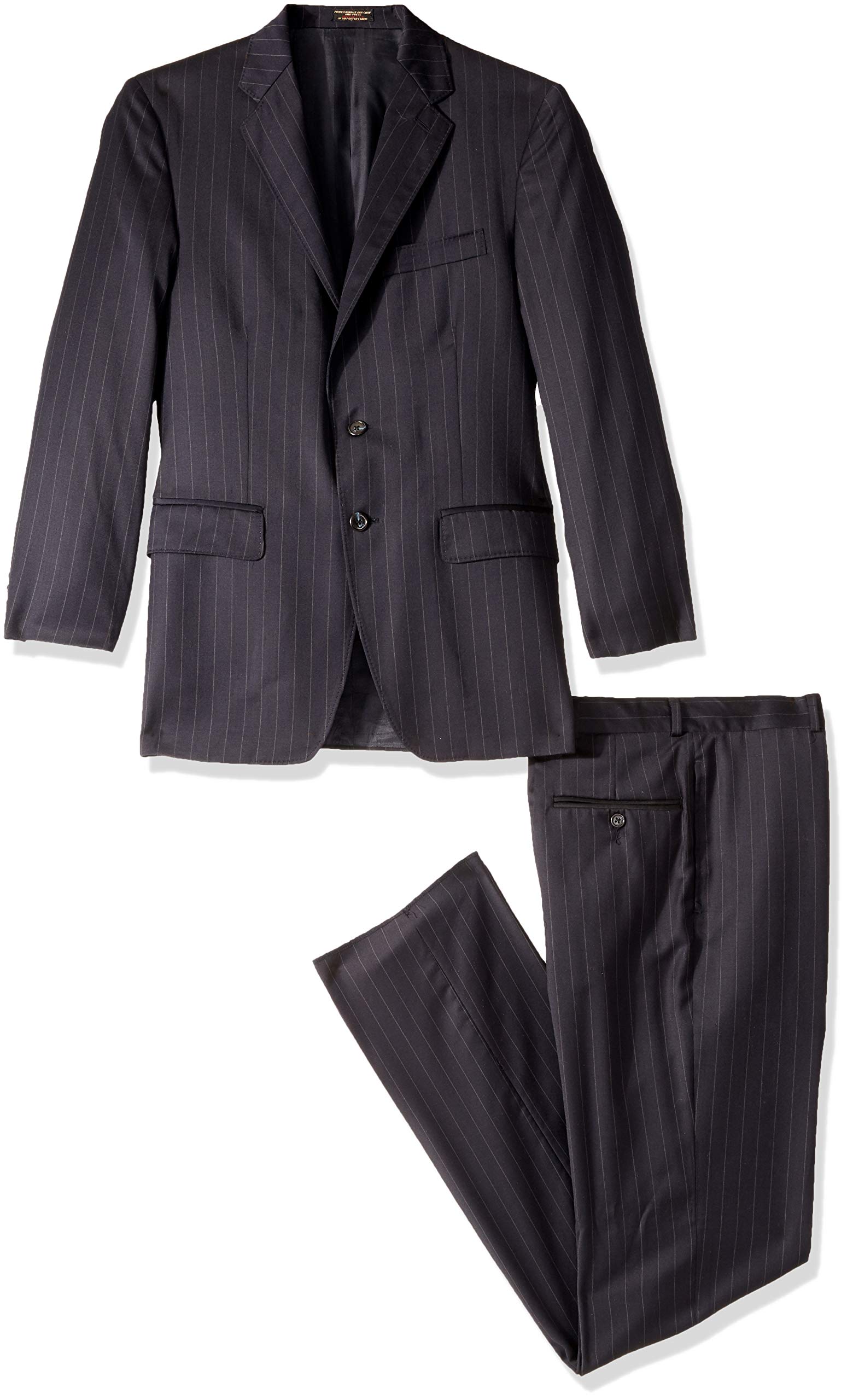 Palm Beach Men's Braxton Suit - Classic Slim Fit Business Suit for Weddings, Office & Formal Events | Premium Wool Blend | Tailored Blazer & Dress Pants Set