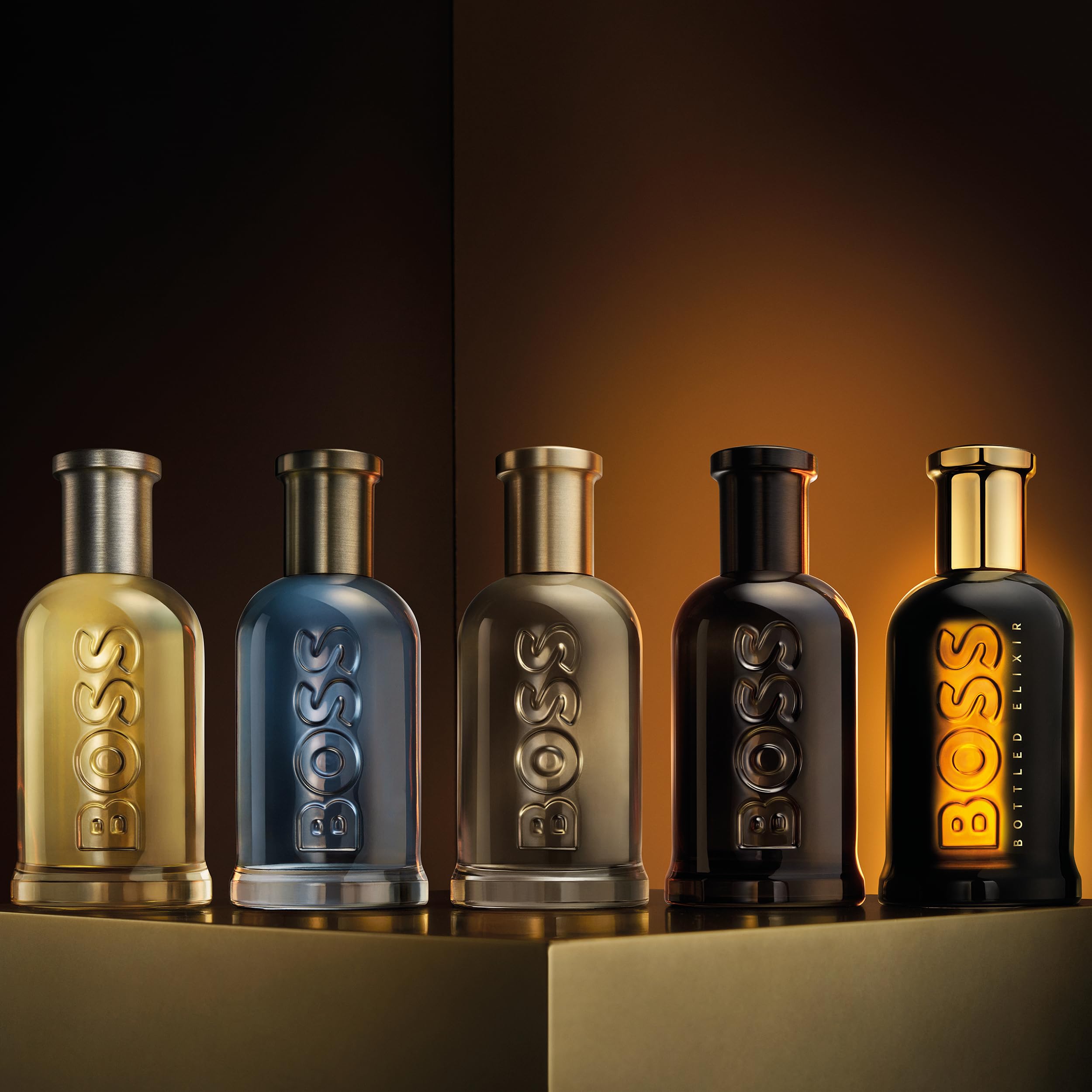 Hugo Boss Bottled Elixir Parfum for Men - Premium Woody Cologne with Incense, Vetiver & Cedarwood Notes - Long Lasting Fragrance Spray - Perfect for Date Night, Office & Special Occasions