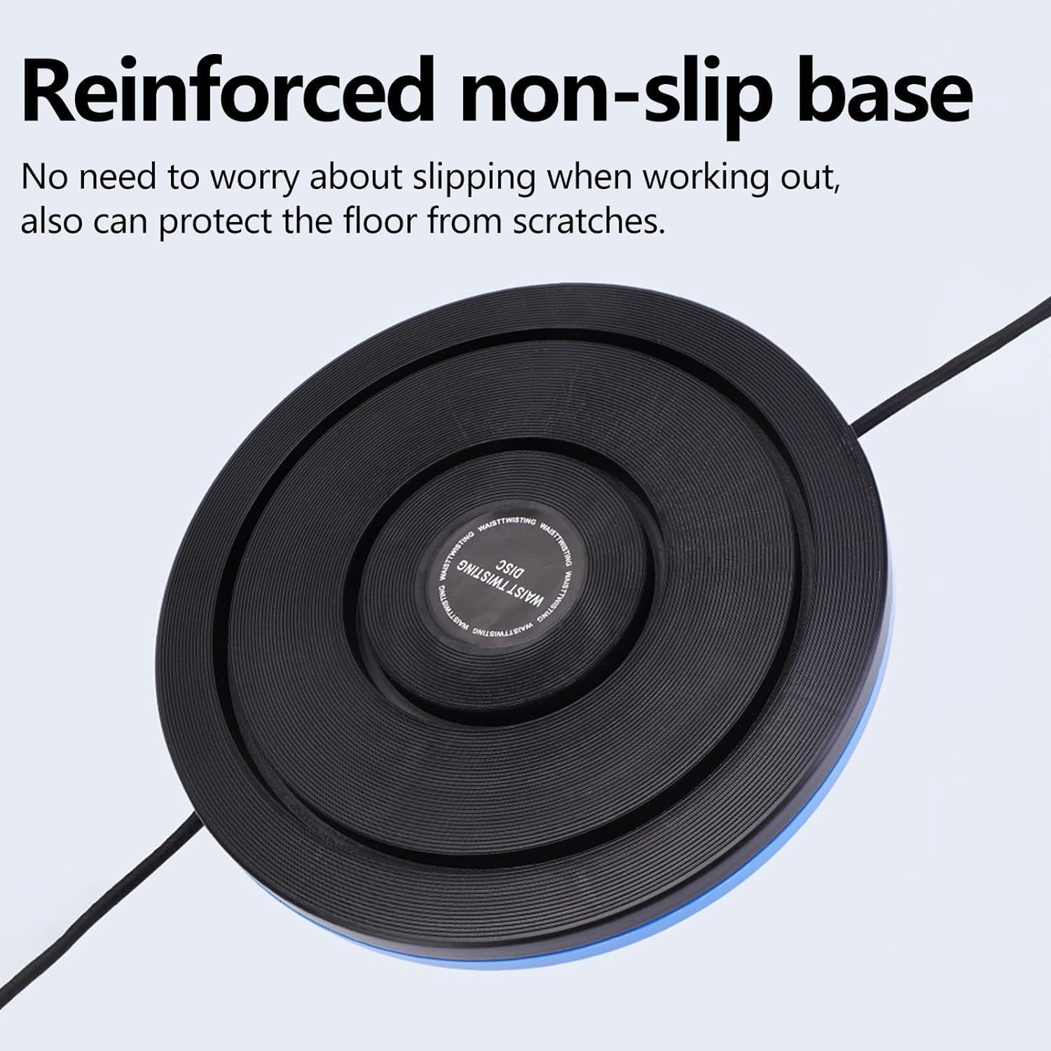 Waist Whisper Disc Ab Twister Board - Core Workout Equipment for Waist Slimming & Toning - Strengthen Abs & Obliques - Perfect for Home Gym, Office Fitness & Weight Loss Routines