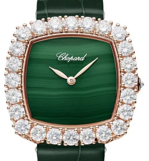 Chopard L’Heure Du Diamant 18K Rose Gold & Diamond Ladies Watch - Luxury Swiss Timepiece for Women, Elegant Dress Watch for Special Occasions & Evening Events