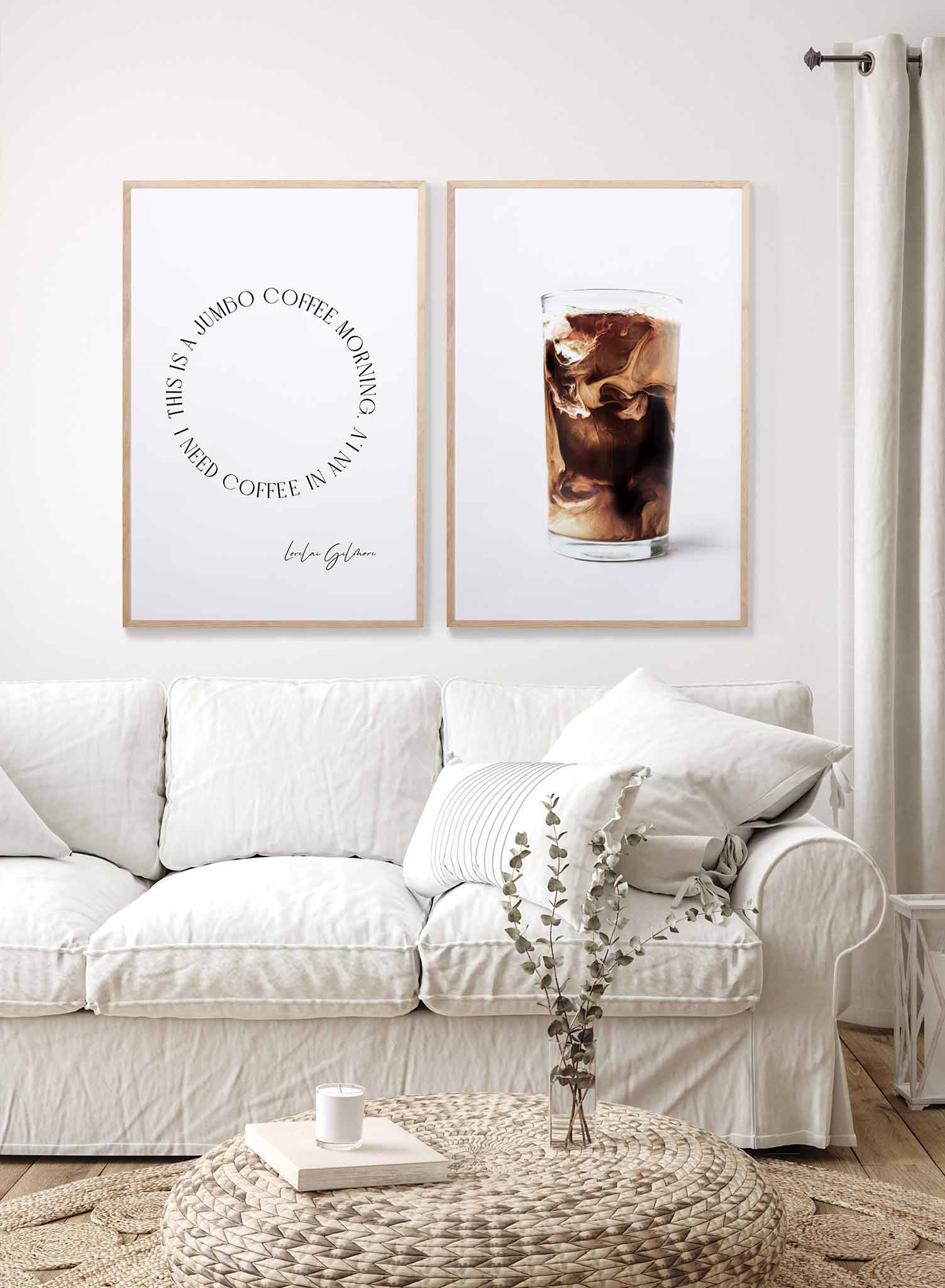 Lorelai Gets It Poster - Funny TV Show Wall Art for Fans - Perfect for Living Room, Bedroom, or Office Decor
