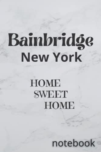 Bainbridge New York: HOME SWEET HOME - Cozy Farmhouse Decor for Living Room, Bedroom & Entryway - Perfect Rustic Home Sign for Wall Decor