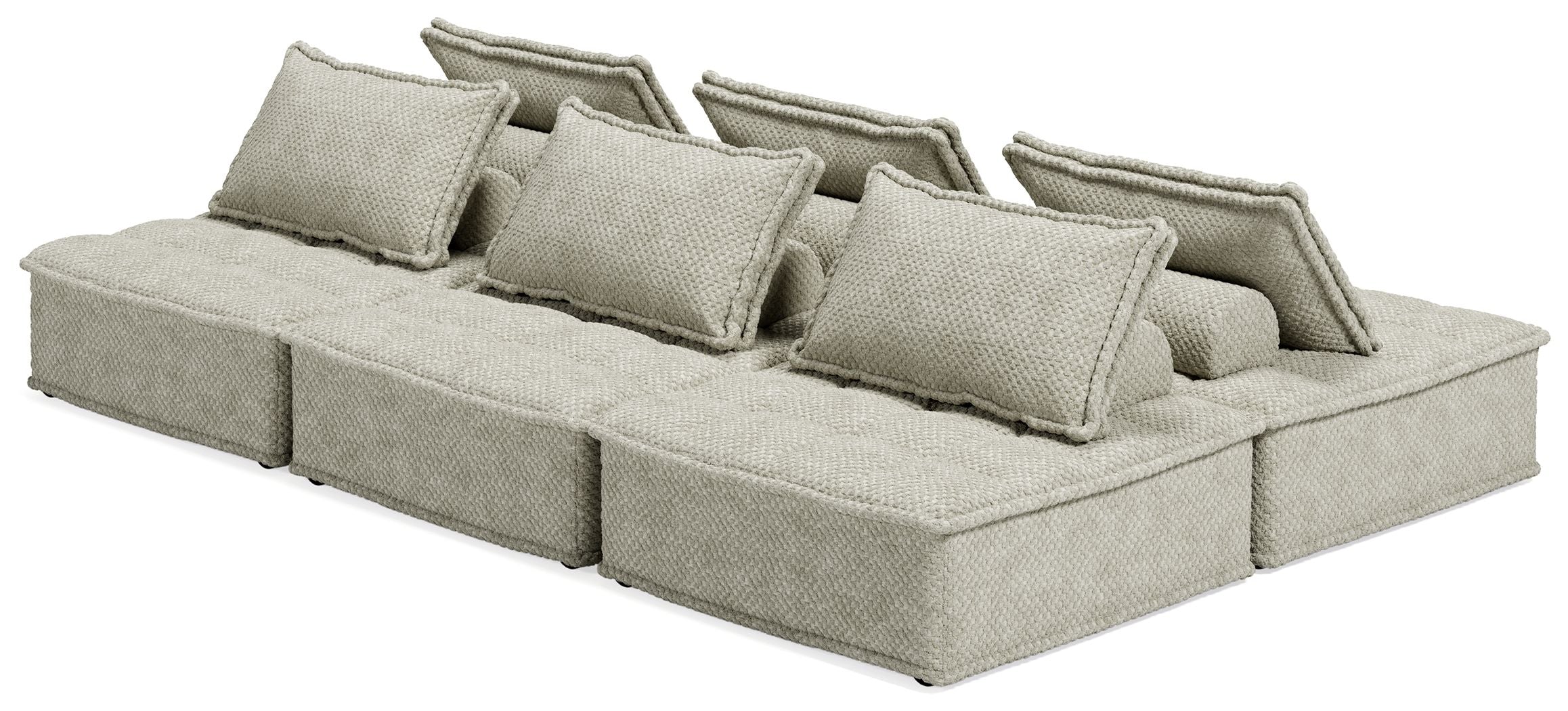 Modern L-Shaped Sectional Sofa with Reversible Chaise - Comfortable Fabric Couch for Living Room, Family Room, or Apartment - Perfect for Relaxing, Entertaining, and Movie Nights