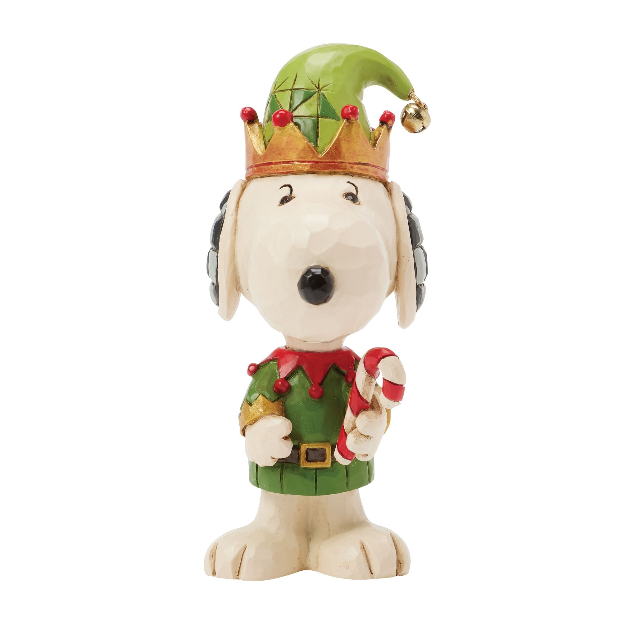 Snoopy Christmas Elf Mini Plush Toy - Cute Holiday Decor & Gift for Kids, Collectors - Perfect for Xmas Tree, Stocking Stuffers, Party Favors