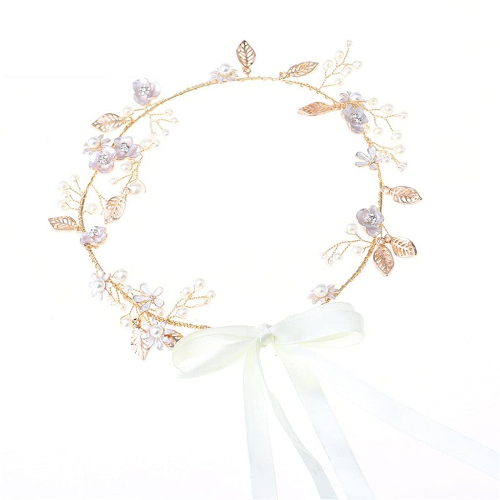 ENESEA Elegant Vintage Rhinestone Hair Pins & Pearl Tiara Headband for Women - Wedding Bridal Hair Accessories, Prom, Party, and Special Occasions