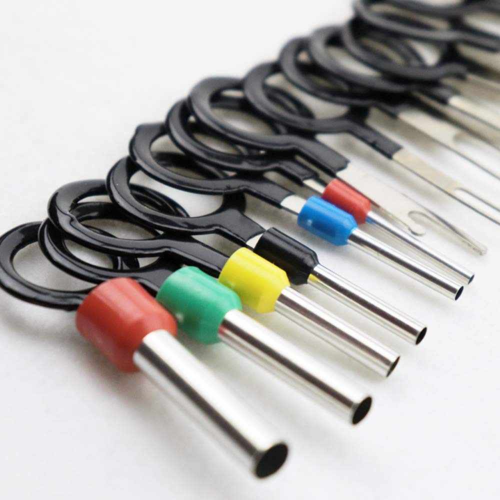 41pcs Wire Terminal Connectors Kit with Pin Extractor Tool - Professional Car Terminal Removal Set for Auto Electrical Repairs - Perfect for Vehicle Wiring, DIY Projects and Automotive Maintenance