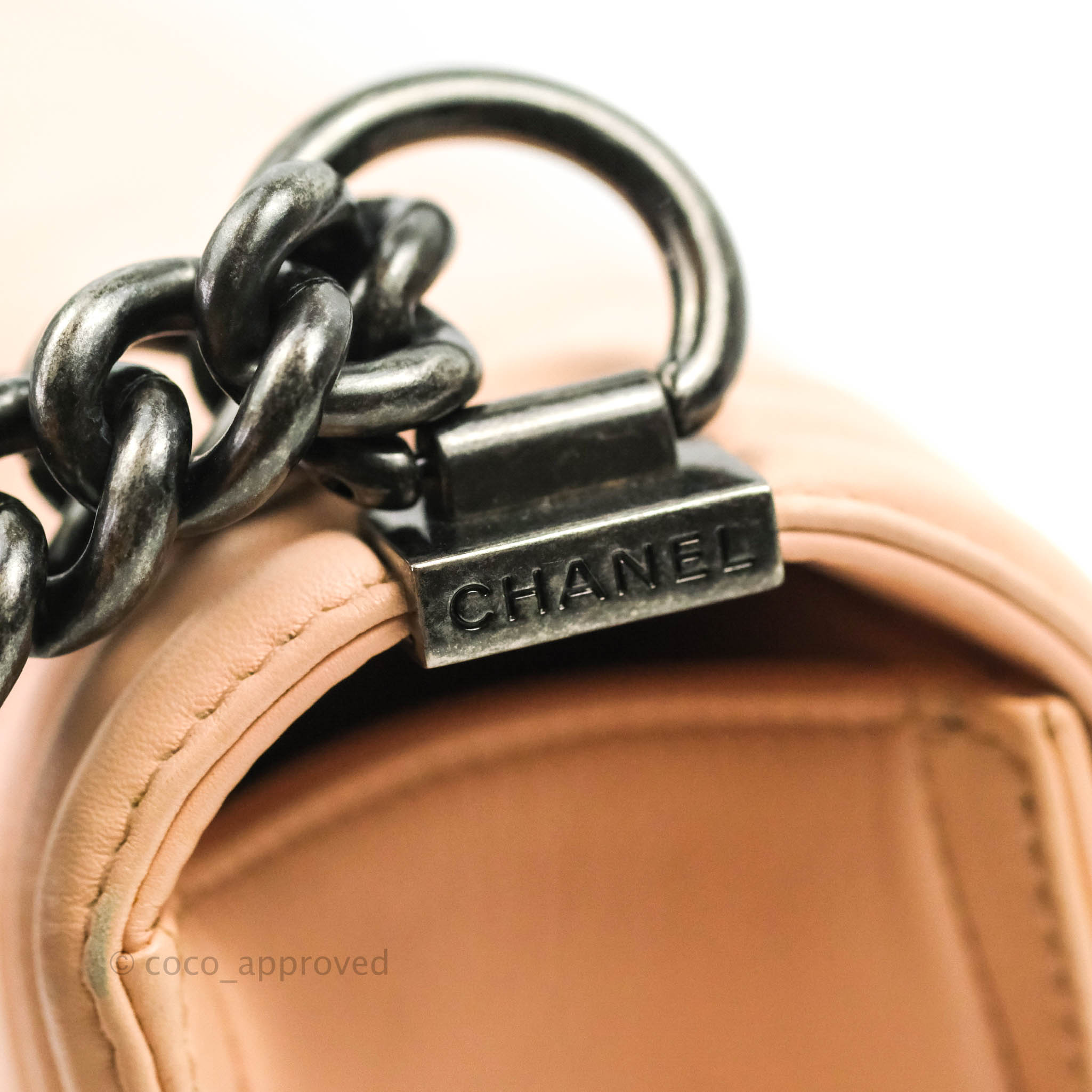 Chanel Boy New Medium Quilted Pink Calfskin Bag with Ruthenium Hardware - Luxury Crossbody Purse for Women, Perfect for Date Night & Special Occasions