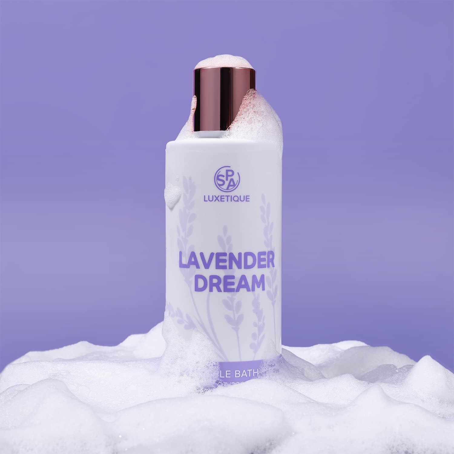 Luxury 8-Piece Lavender Spa Gift Set for Women - Relaxing Self Care Kit with Bath Salts, Candles & More - Perfect for Birthday, Anniversary & Mother's Day Gifts