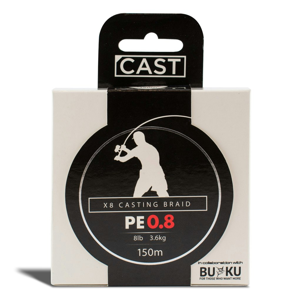 Cast Buku X8 Premium Fishing Braid Line - High Strength & Durability for Saltwater & Freshwater Fishing | Perfect for Casting, Trolling & Surf Fishing