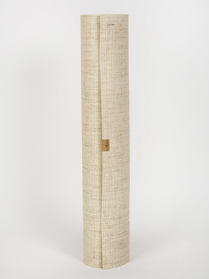 Eco-Friendly Jute Yoga Mat 6mm - Non-Slip, Sustainable & Thick for Hot Yoga, Meditation & Home Workouts - ecoYoga Phoenix