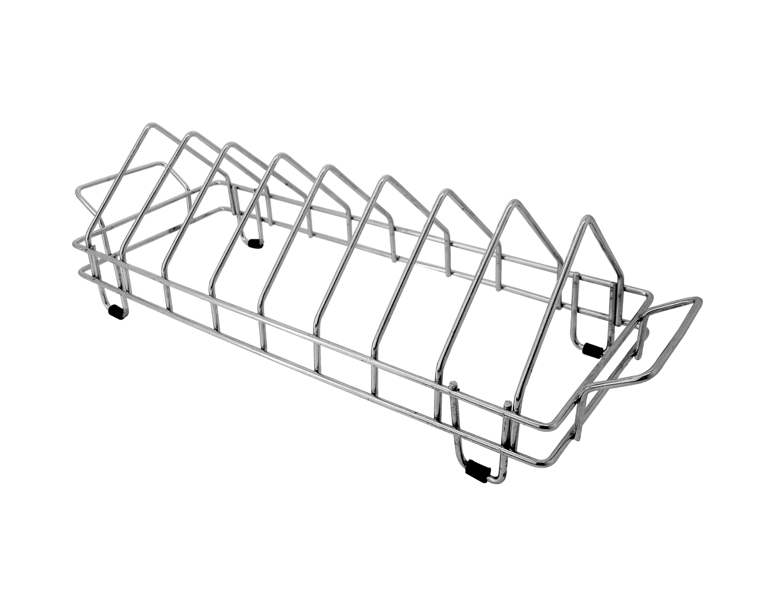 Premium Stainless Steel Plate Rack - 8 Plate Storage Dish Drainer & Utensil Holder for Kitchen | Durable Thali Stand, Dish Stand & Lid Organizer | Perfect for Countertop, Cabinet or Dining Table Storage