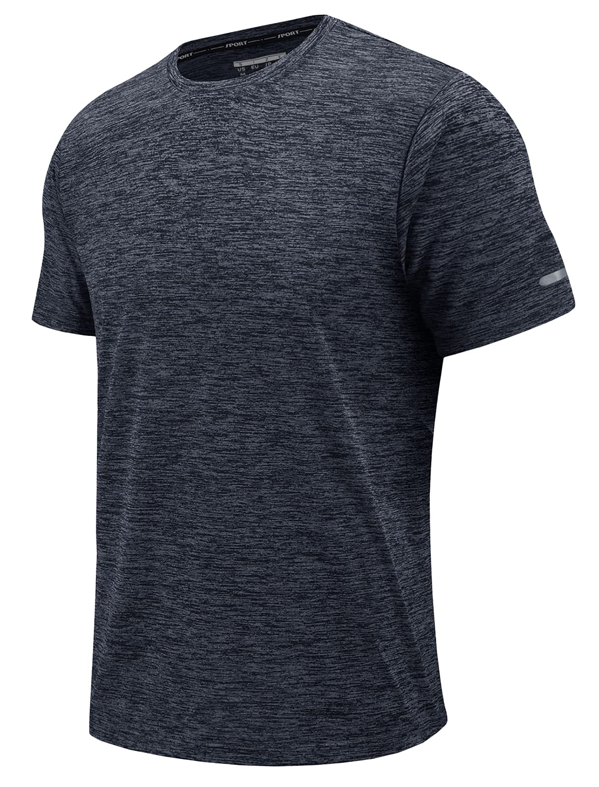EKLENTSON Men's Casual Short Sleeve T-Shirts - Breathable Summer Crewneck Tees for Running, Gym, Workout & Athletic Activities | Perfect for Sports, Outdoor Exercise and Daily Wear