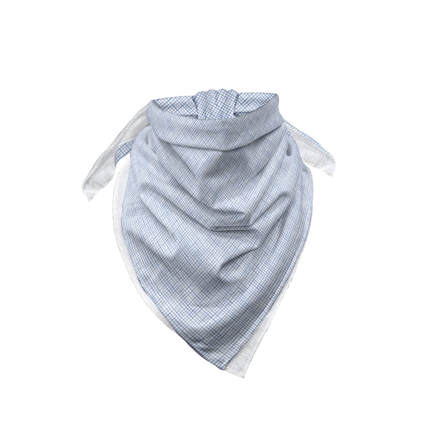 Ambesonne Geometric Bandana - Stylish Tiny Squares Lattice Pattern Unisex Head Scarf & Neck Tie for Men Women - Perfect for Outdoor Activities, Music Festivals, and Fashion Accessories