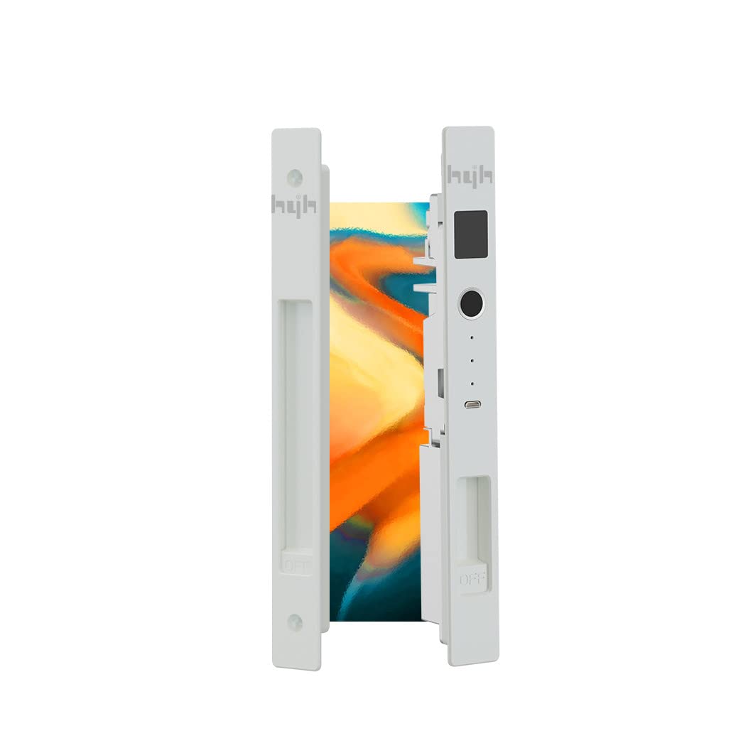 Smart Sliding Door WiFi Lock with Fingerprint & Tuya App - Keyless Entry for Aluminum Doors | Secure Home & Office Access