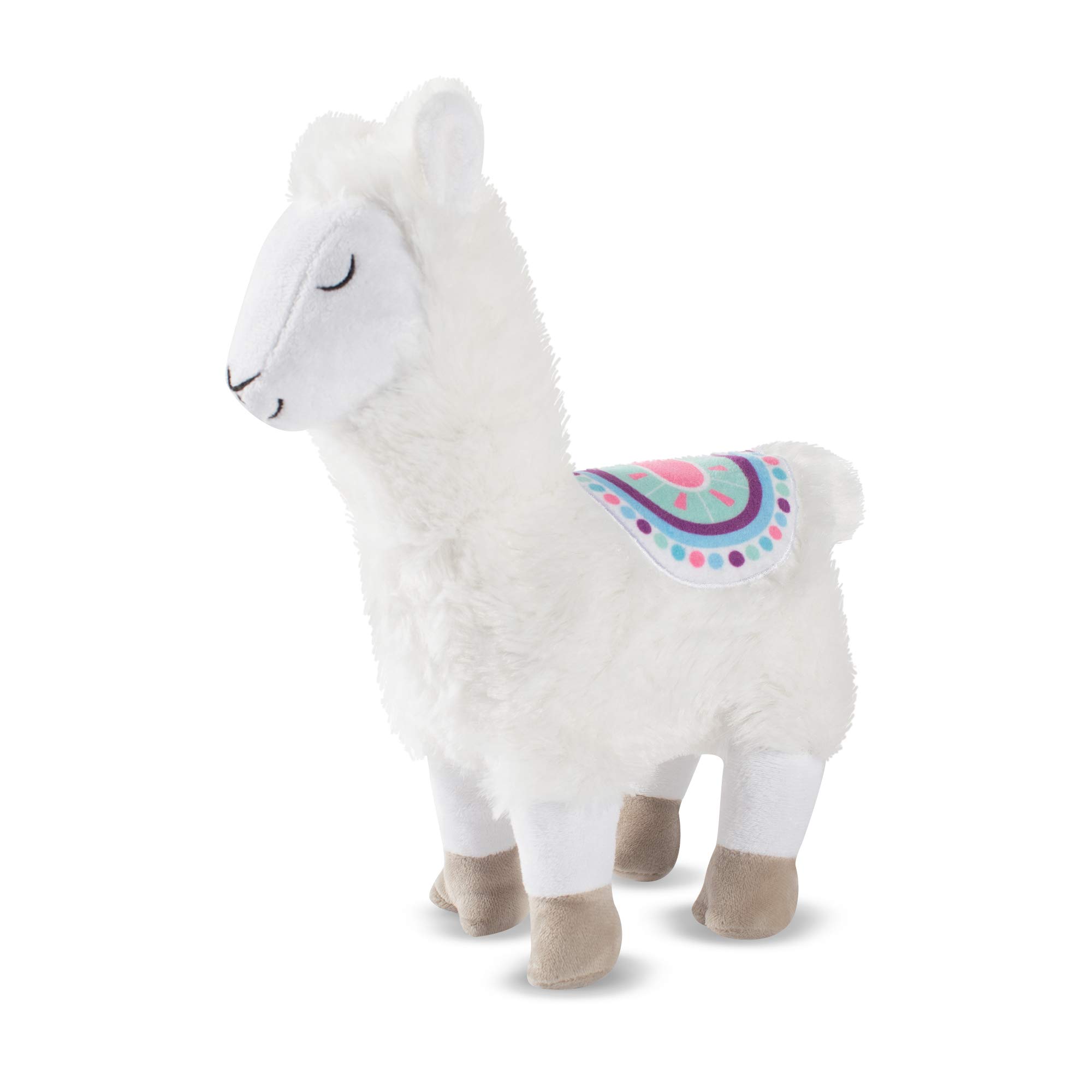 FRINGE STUDIO No Drama Llama Dog Toy - Durable Chew Toy for Small & Medium Dogs - Perfect for Playtime, Training & Cuddling