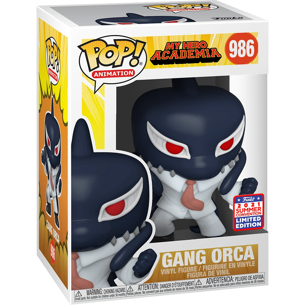 My Hero Academia Gang Orca Action Figure - 2021 Summer Convention Exclusive Collectible for Anime Fans & Gift Giving