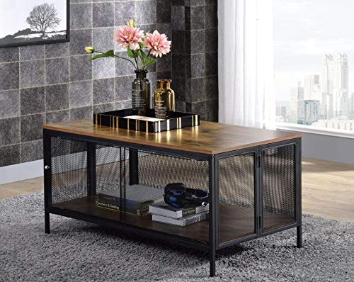 Antique Oak & Black