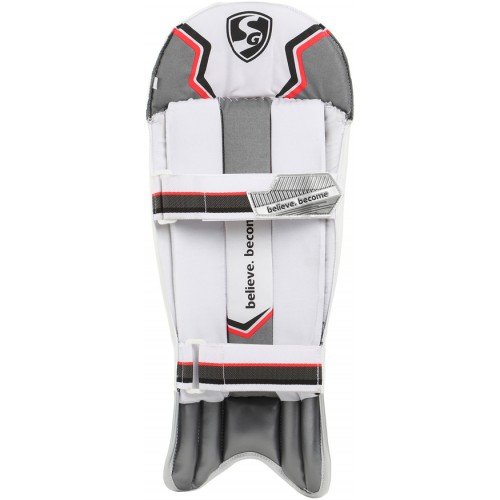 SG Club Junior/Youth Cricket Wicket Keeping Pads - Lightweight Protective Gear for Young Cricketers - Perfect for Practice, Matches & Training Sessions