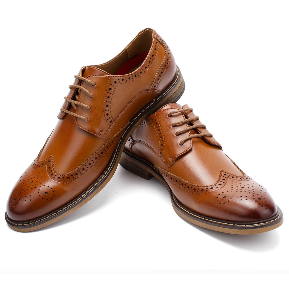 Premium Men's Dress Shoes - Comfortable Oxford Business Formal Shoes for Office, Wedding & Special Occasions