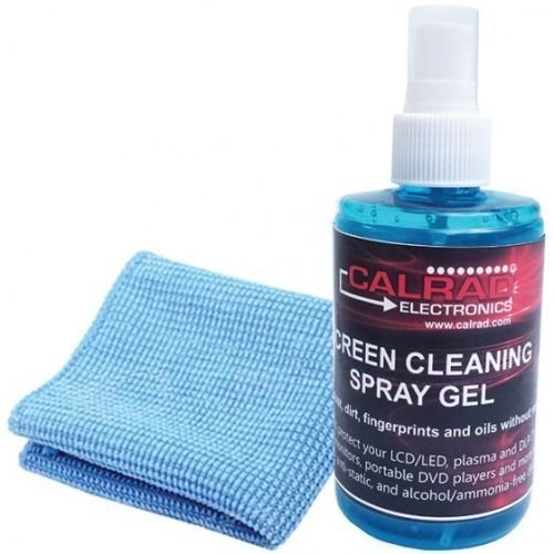 Premium Screen Cleaner Spray with Microfiber Cloth - 6.8 oz LCD TV & Monitor Cleaning Solution for Smartphones, Laptops, Glasses & Electronics - Streak-Free & Safe for All Screens