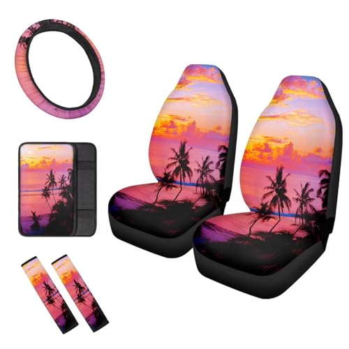 Coconut Tree Sunset