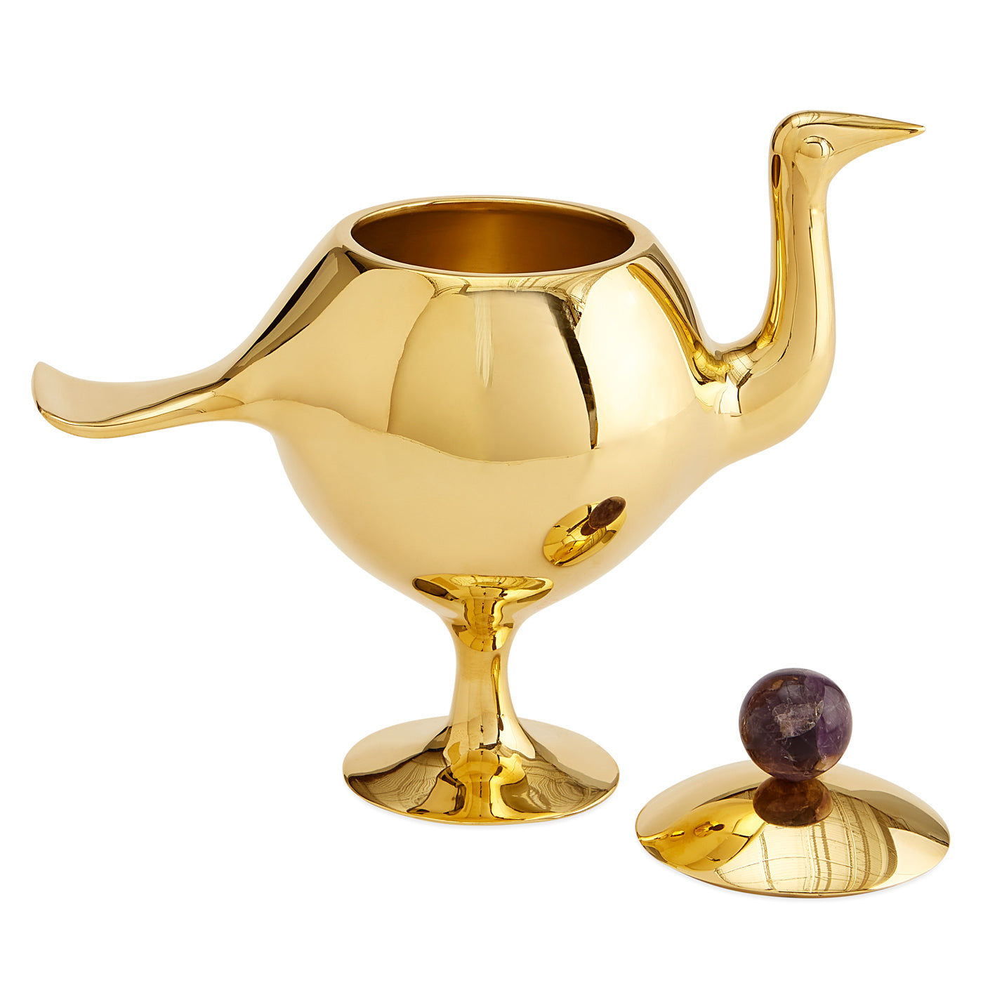 Handmade Brass Bird Box - Elegant Decorative Birdhouse for Garden, Patio, or Home Decor | Perfect Gift for Bird Lovers & Nature Enthusiasts