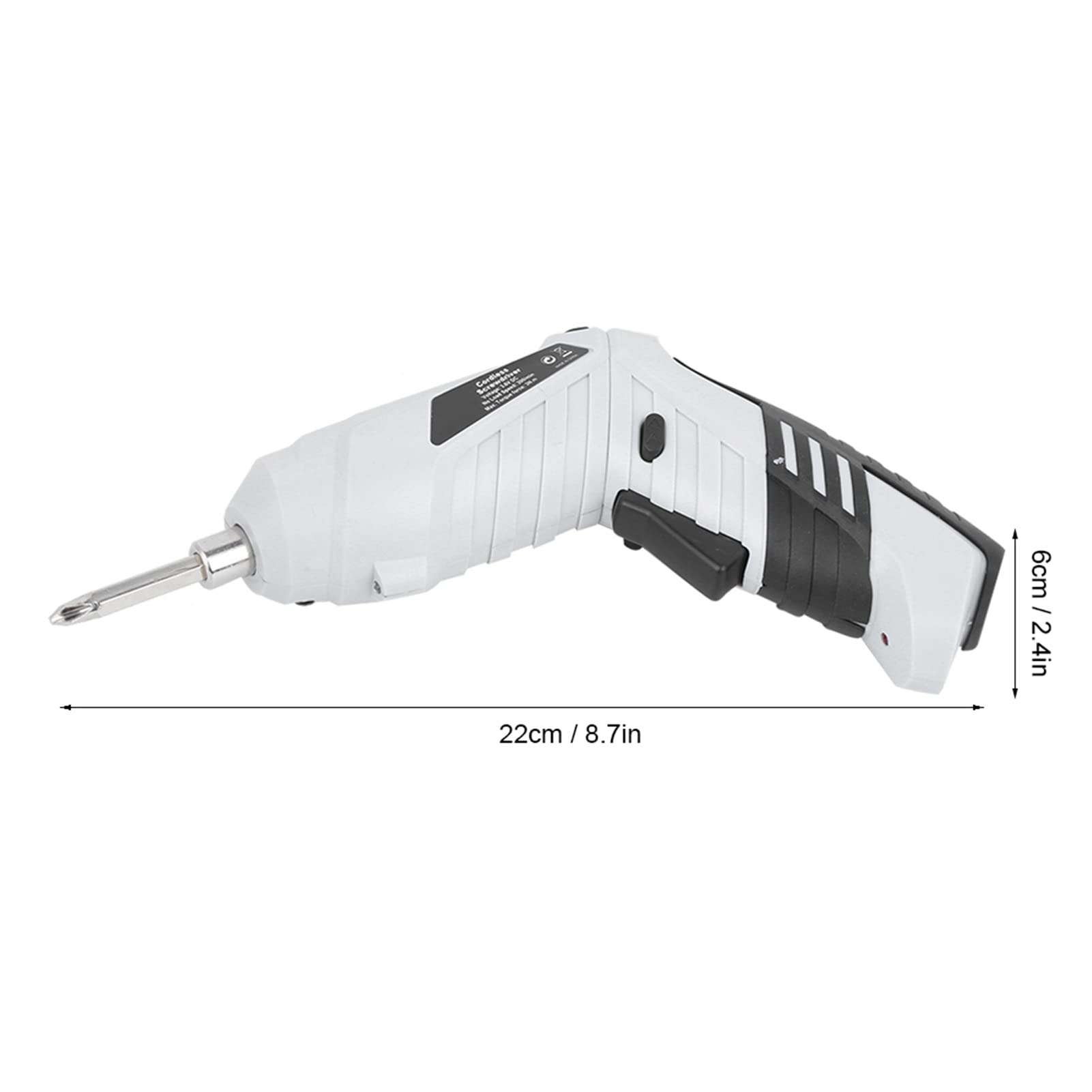3.6V Cordless Electric Screwdriver Drill Kit - 16Pcs Rechargeable Power Drill with LED Work Light & Lithium-Ion Battery | Perfect for DIY Home Projects, Furniture Assembly, and Professional Construction Work