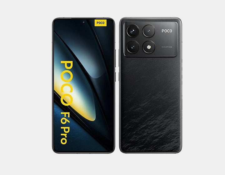 Xiaomi Poco F6 Pro 5G Smartphone - 512GB ROM 12GB RAM Dual SIM GSM Unlocked (Black) - Fast Performance for Gaming, Streaming & Productivity