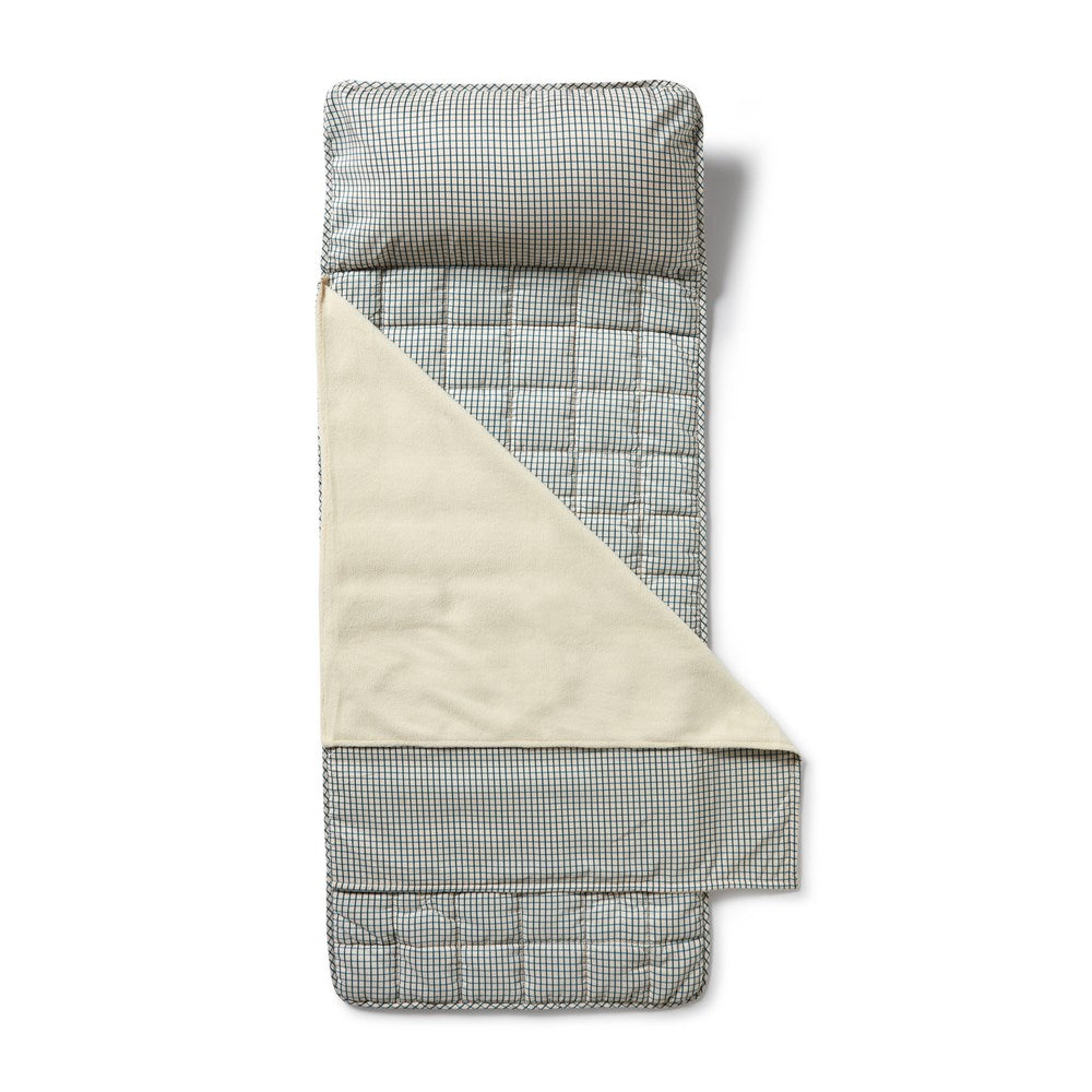 Fern Check Nap Mat for Kids - Soft & Comfortable Sleeping Mat for Daycare, Preschool & Travel - Lightweight & Portable Floor Mat for Naptime