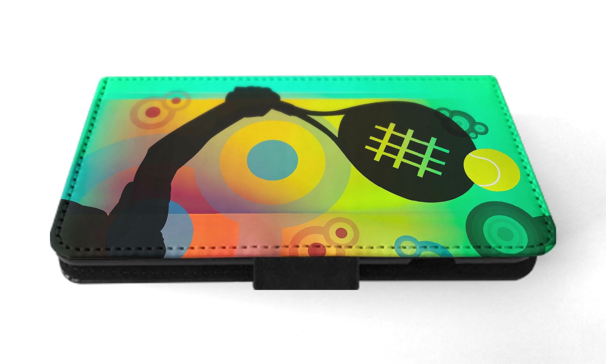 Foxercases Tennis Flip Wallet Case for Samsung Galaxy S23 - Stylish & Protective