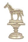 Miniature Horse Trophy for Dollhouse - Craft Decor & Display