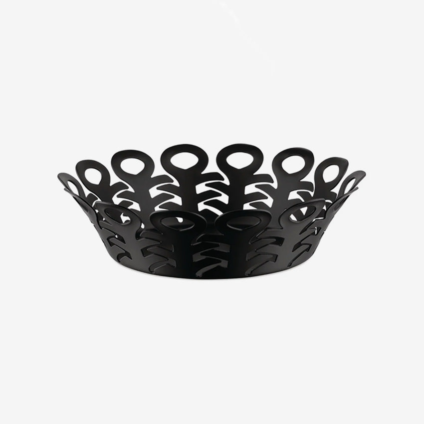 Alessi Vimini Basket - Handwoven Rattan Storage Basket for Home Decor, Organizing Toys, Blankets & Laundry - Perfect for Living Room, Bedroom & Bathroom